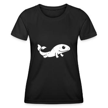 Têtard - T-shirt sport Femme - noir - Devant - AI Model Female 172 light (172cm)