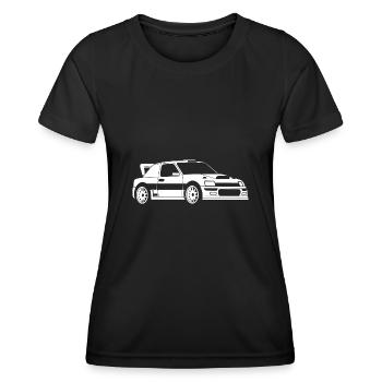 Rally Vehicle - Women's Functional T-Shirt - black - Front - AI Model Female 172 light (172cm)