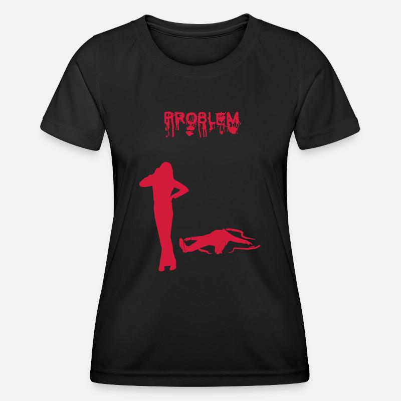 Problem Part1 - Women's Functional T-Shirt - black