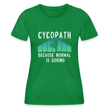 Cycopath - Frauen Funktions-T-Shirt - Kelly Green - Vorne - AI Model Female 172 dark (172cm)