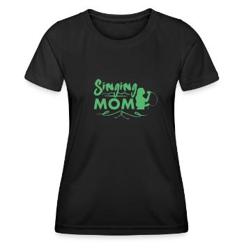 Sing - Women's Functional T-Shirt - black - Front - AI Model Female 172 light (172cm)