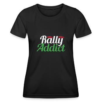 Rallye Und Motorsport - Frauen Funktions-T-Shirt - Schwarz - Vorne - AI Model Female 172 light (172cm)