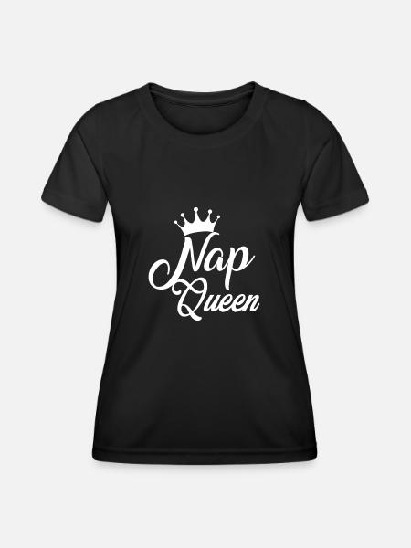NAP QUEEN - Women's Functional T-Shirt - black