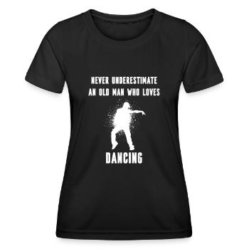 Dancer Gift Dance Sport Breakdance Dancing - Women's Functional T-Shirt - black - Front - AI Model Female 172 light (172cm)