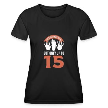Amputierter Amputation Regierung Korruption - Frauen Funktions-T-Shirt - Schwarz - Vorne - AI Model Female 172 light (172cm)