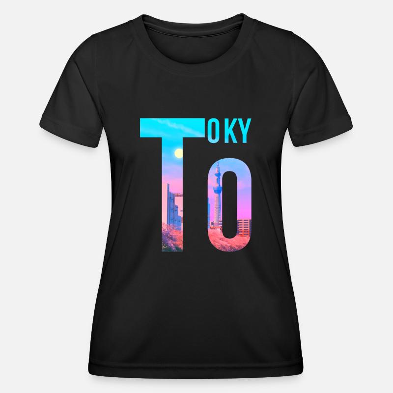 Tokyo - Women's Functional T-Shirt - black