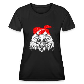 Aigle - T-shirt sport Femme - noir - Devant - AI Model Female 172 light (172cm)