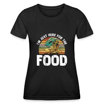 Cruising Vacation - Cruise Ship - Frauen Funktions-T-Shirt - Schwarz - Vorne - AI Model Female 172 light (172cm)