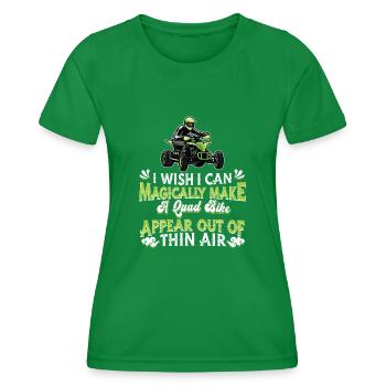 Quad Atv Motorsport - T-shirt sport Femme - vert - Devant - AI Model Female 172 dark (172cm)