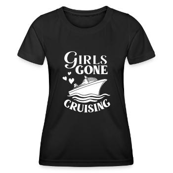 Croisière Croisière Croisière Croisière - T-shirt sport Femme - noir - Devant - AI Model Female 172 light (172cm)