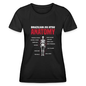Jiu Jitsu Jiu Jitsu Jiu Jitsu - Frauen Funktions-T-Shirt - Schwarz - Vorne - AI Model Female 172 light (172cm)