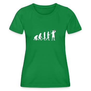 Organic Grape Juice Bottles - Frauen Funktions-T-Shirt - Kelly Green - Vorne - AI Model Female 172 dark (172cm)