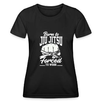 Jiu Jitsu Jiu Jitsu Jiu Jitsu - Frauen Funktions-T-Shirt - Schwarz - Vorne - AI Model Female 172 light (172cm)
