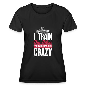 Jiu Jitsu Jiu Jitsu Jiu Jitsu - Frauen Funktions-T-Shirt - Schwarz - Vorne - AI Model Female 172 light (172cm)