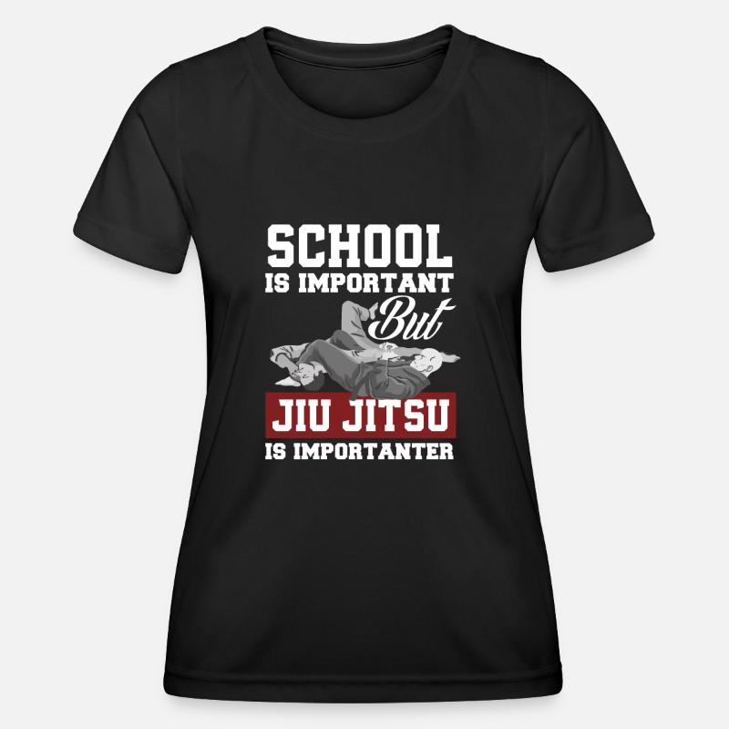 Jiu Jitsu Jiu Jitsu Jiu Jitsu - Women's Functional T-Shirt - black