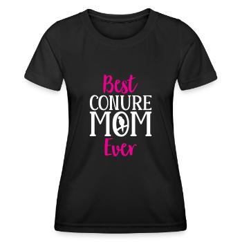 Molinasittich Parrot Bird Sun Parakeet - Women's Functional T-Shirt - black - Front - AI Model Female 172 light (172cm)