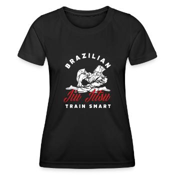 Jiu Jitsu Jiu Jitsu Jiu Jitsu - Frauen Funktions-T-Shirt - Schwarz - Vorne - AI Model Female 172 light (172cm)