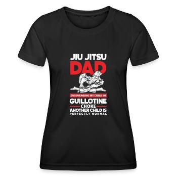 Jiu Jitsu Jiu Jitsu Jiu Jitsu - Frauen Funktions-T-Shirt - Schwarz - Vorne - AI Model Female 172 light (172cm)