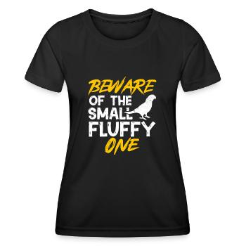 Molinasittich Perroquet Oiseau Perruche du Soleil - T-shirt sport Femme - noir - Devant - AI Model Female 172 light (172cm)