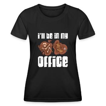 Archaeology Gift Archaeologist - Women's Functional T-Shirt - black - Front - AI Model Female 172 light (172cm)