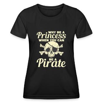 Pirate Kids Skull Party Pirates - T-shirt sport Femme - noir - Devant - AI Model Female 172 light (172cm)