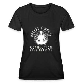 Homeopathy Alternative Medicine, Holistic Nursing - Women's Functional T-Shirt - black - Front - AI Model Female 172 light (172cm)