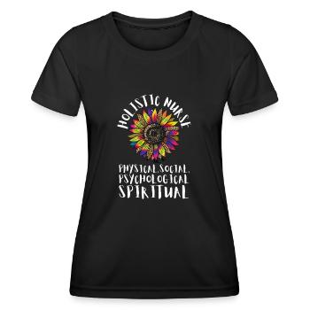 Homeopathy Alternative Medicine, Holistic Nursing - Women's Functional T-Shirt - black - Front - AI Model Female 172 light (172cm)