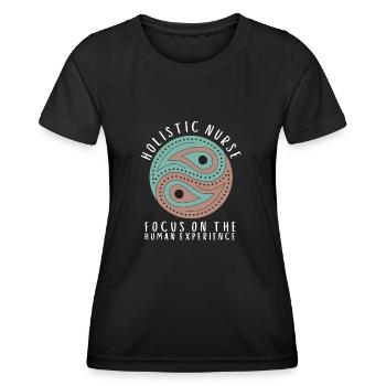 Homeopathy Alternative Medicine, Holistic Nursing - Women's Functional T-Shirt - black - Front - AI Model Female 172 light (172cm)