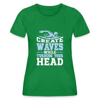 Eine Bahn, Um Sie Alle Zu Beherrschen - Frauen Funktions-T-Shirt - Kelly Green - Vorne - AI Model Female 172 dark (172cm)
