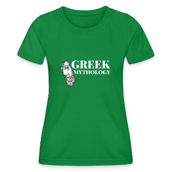 Greek Mythology Gods Ancient Greece - Frauen Funktions-T-Shirt - Kelly Green - Vorne - AI Model Female 172 dark (172cm)