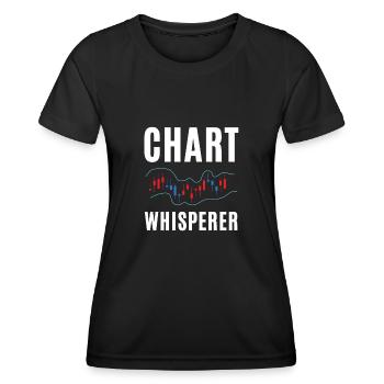 Options Trading Cash Secured Puts Future Forex - Frauen Funktions-T-Shirt - Schwarz - Vorne - AI Model Female 172 light (172cm)