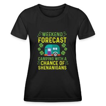 Pop-up Gimmicks Motorhome Gift - Women's Functional T-Shirt - black - Front - AI Model Female 172 light (172cm)