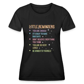 Anxiety Depression Mental Health - Women's Functional T-Shirt - black - Front - AI Model Female 172 light (172cm)