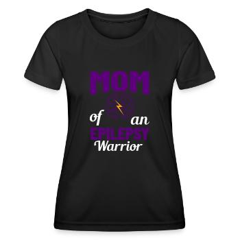 Epilepsy Convulsive disease Epileptic seizure - Women's Functional T-Shirt - black - Front - AI Model Female 172 light (172cm)