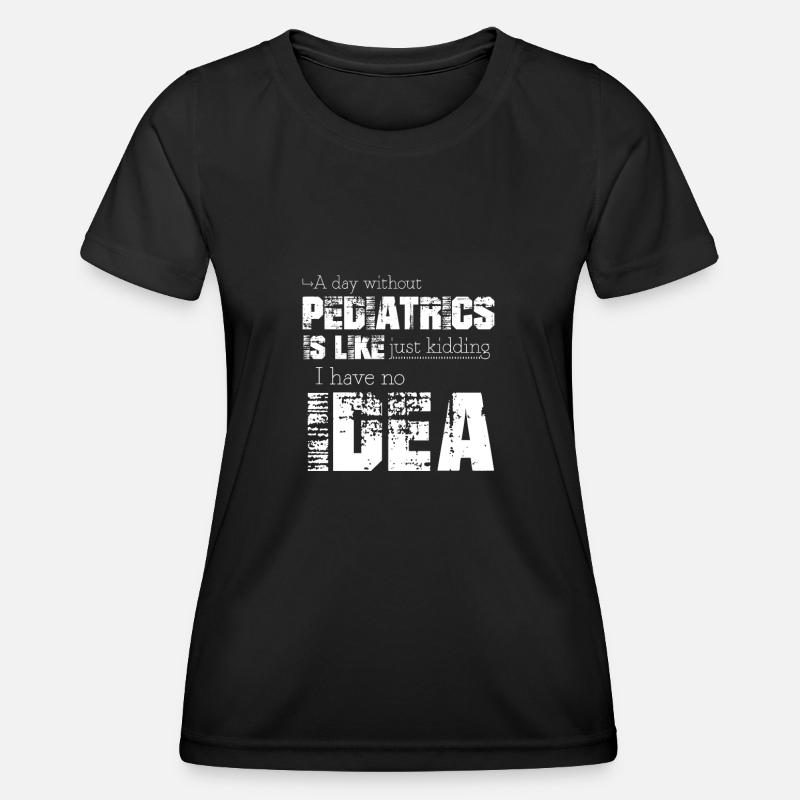 Pediatrics - Women's Functional T-Shirt - black