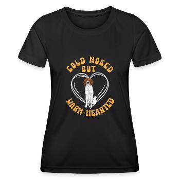 Treeing Walker Coonhound - Women's Functional T-Shirt - black - Front - AI Model Female 172 light (172cm)