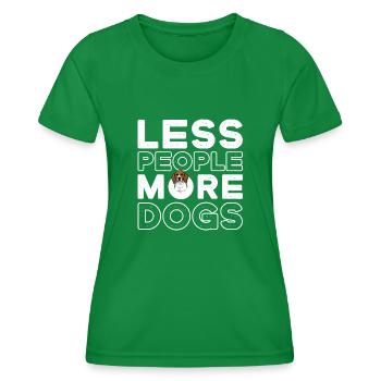 Arboriculture Walker Coonhound - T-shirt sport Femme - vert - Devant - AI Model Female 172 dark (172cm)