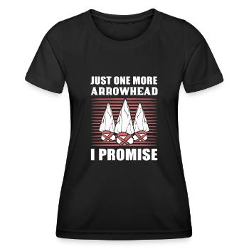 Arrowhead Hunting Arrowhead Hunting Arrowhead-Sa - T-shirt sport Femme - noir - Devant - AI Model Female 172 light (172cm)
