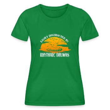 Festival de course de bateaux-dragons Bateau dragon - T-shirt sport Femme - vert - Devant - AI Model Female 172 dark (172cm)