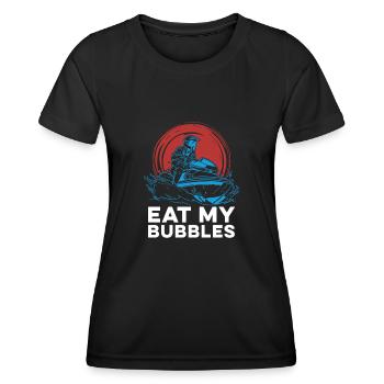 Jet Ski Iss Meine Blasen - Frauen Funktions-T-Shirt - Schwarz - Vorne - AI Model Female 172 light (172cm)