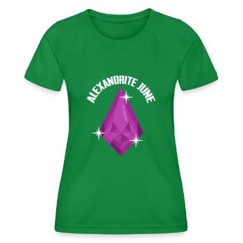 Prospectors Digging Treasure - Women's Functional T-Shirt - kelly green - Front - AI Model Female 172 dark (172cm)