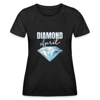 Schürfer Schürfen Schatz - Frauen Funktions-T-Shirt - Schwarz - Vorne - AI Model Female 172 light (172cm)
