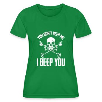 Prospectors Digging Treasure - Women's Functional T-Shirt - kelly green - Front - AI Model Female 172 dark (172cm)