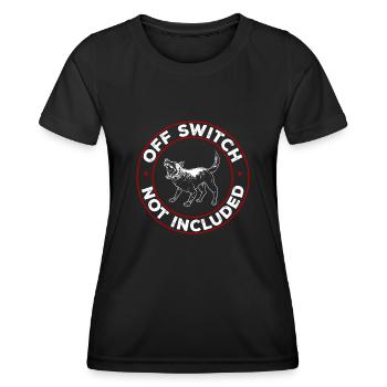 Malinois Belgischer Schäferhund Mechelaar Hund - Frauen Funktions-T-Shirt - Schwarz - Vorne - AI Model Female 172 light (172cm)