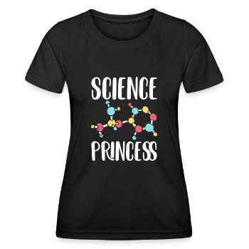 Biologie Biologe Kinder Biologie - Frauen Funktions-T-Shirt - Schwarz - Vorne - AI Model Female 172 light (172cm)