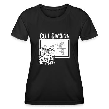Biologie Biologe Kinder Biologie - Frauen Funktions-T-Shirt - Schwarz - Vorne - AI Model Female 172 light (172cm)