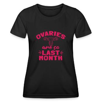 Hysterektomie Hysterektomie - Frauen Funktions-T-Shirt - Schwarz - Vorne - AI Model Female 172 light (172cm)