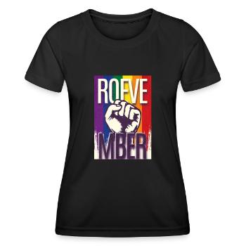Roevember Election November Politic - Women's Functional T-Shirt - black - Front - AI Model Female 172 light (172cm)