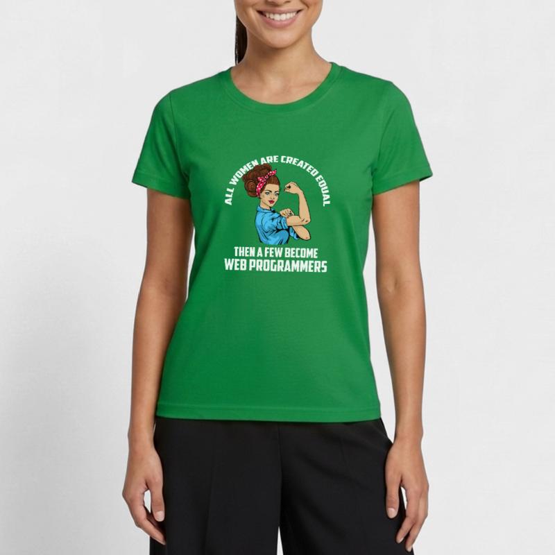 Developer Coder Programmer Female Women's Functional T-Shirt