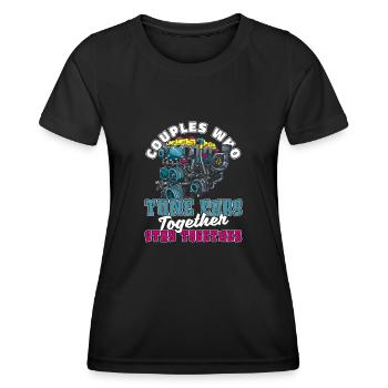 Screwdriver Tuning Tuner Pair - Women's Functional T-Shirt - black - Front - AI Model Female 172 light (172cm)